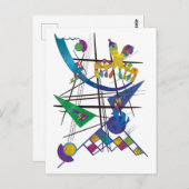 Mit Liebe zu Kandinsky Briefkaart (Voorkant / Achterkant)