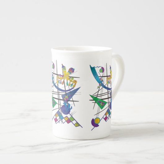 Mit Liebe zu Kandinsky Porselein Kop (Voorkant rechts)