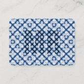 Mit Monogram Visitekaartje (Achterkant)