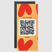 Mit personalisierten Song per QR-code (Voorkant / Achterkant)