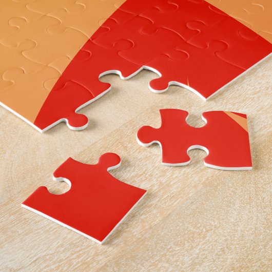 Mit personalisierten Song per QR-code Legpuzzel (Zijkant)