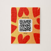 Mit personalisierten Song per QR-code Legpuzzel (Verticaal)