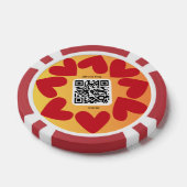 Mit personalisierten Song per QR-code Poker Chips (Enkel)
