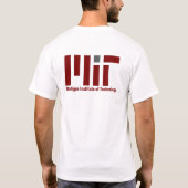 MIT Student T-shirt - Licht (Achterkant)