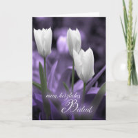 Mit Sympathie German Language Sympathie WhiteTulip
