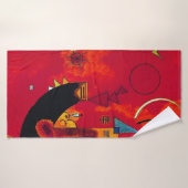 Mit und Gegen, 1929 by Wassily Kandinsky Badhanddoek (Badhanddoek)