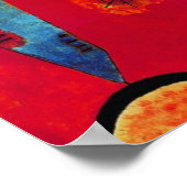 Mit und Gegen, 1929 by Wassily Kandinsky Poster (Hoek)