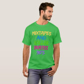 Mitape en rollerschaatsen 90s jongen t-shirt (Voorkant volledig)