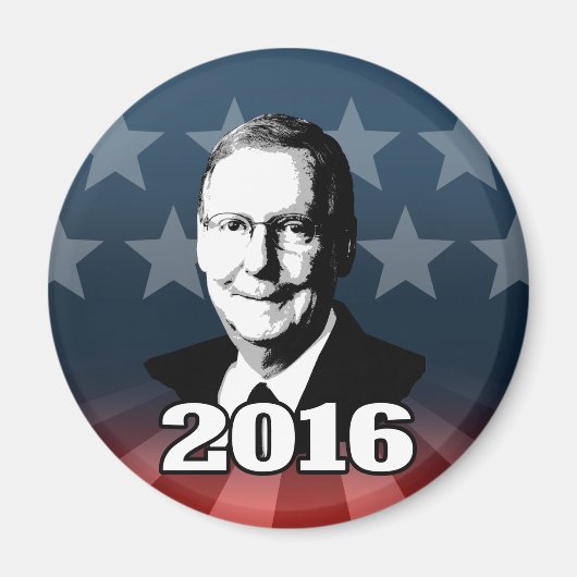 MITCH MCCONNELL 2016 KANDIDAAT MAGNEET (Voorkant)