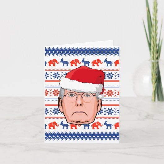 MITCH MCCONNELL CHRISTMAS KAART (Voorkant)