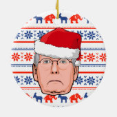 MITCH MCCONNELL CHRISTMAS KERAMISCH ORNAMENT (Achterkant)