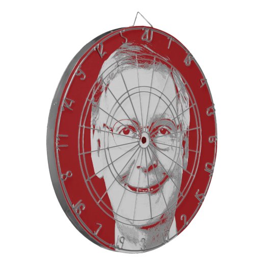 MITCH MCCONNELL DARTBORD (Voorkant Links)