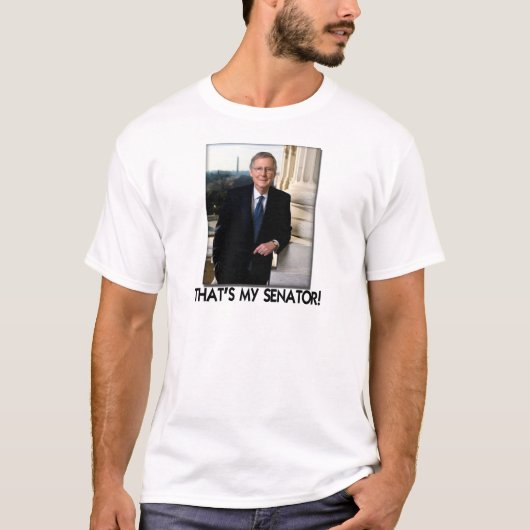 Mitch McConnell, dat is mijn senator! T-shirt (Voorkant)