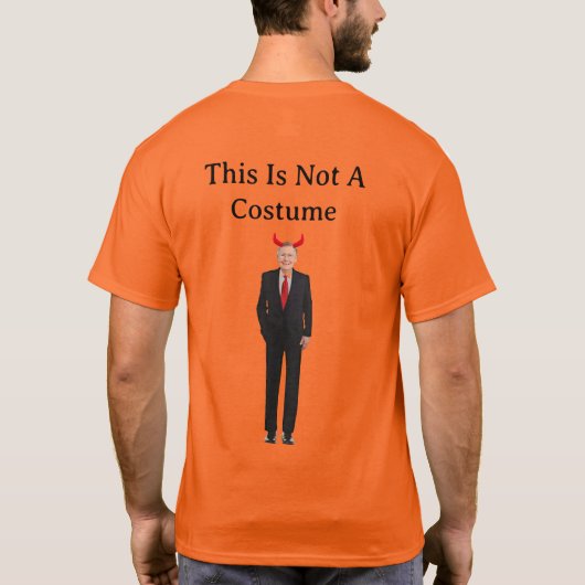 Mitch McConnell Devil T-shirt (Achterkant)