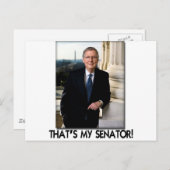 Mitch McConnell, die Mijn Senator is! Briefkaart (Voorkant / Achterkant)