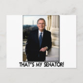 Mitch McConnell, die Mijn Senator is! Briefkaart (Voorkant)