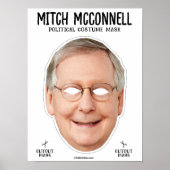 Mitch McConnell kostuummasker Poster (Voorkant)