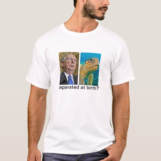Mitch McConnell Turtle T-shirt (Voorkant)