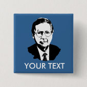 Mitch Mcconnell Vierkante Button 5,1 Cm (Voorkant)