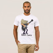 Mitch Perry Dames Raglan - Gepersonaliseerd T-shirt (Voorkant volledig)