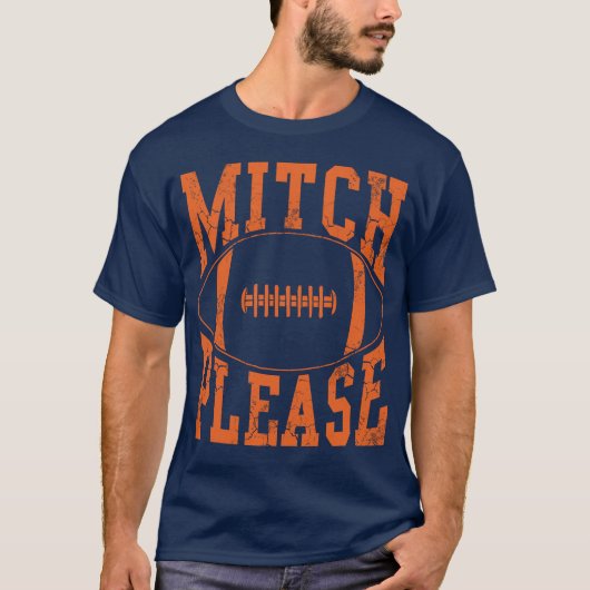 Mitch Please Football T-shirt (Voorkant)