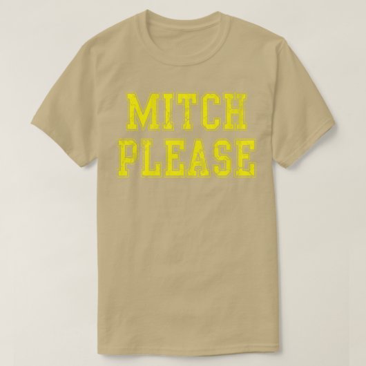 Mitch Please T-shirt (Design voorkant)