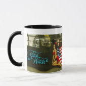 Mitch Witch WWII Vliegtuig Art Mok (Links)