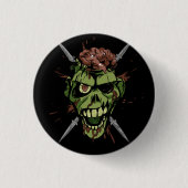 mitch ' zombie - afbeelding ronde button 3,2 cm (Voorkant)