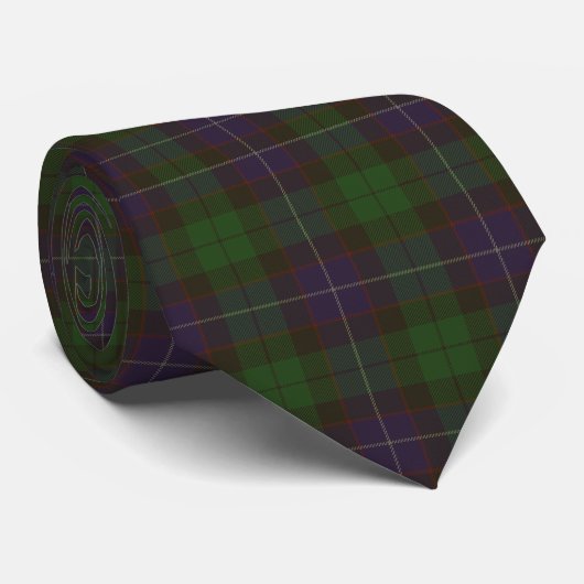 Mitchell Clan Tartan Stropdas (Opgerold)
