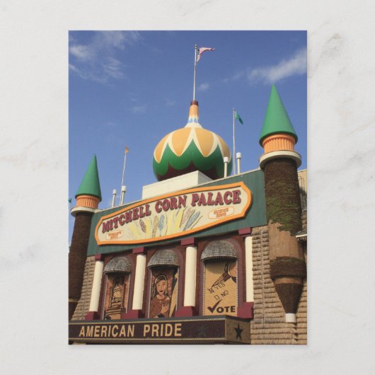 Mitchell Corn Palace Briefkaart (Voorkant)