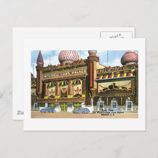 Mitchell Corn Palace, Mitchell, SD Briefkaart (Voorkant / Achterkant)