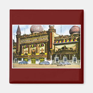 Mitchell Corn Palace, Mitchell, South Dakota Magneet