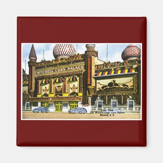Mitchell Corn Palace, Mitchell, South Dakota Magneet (Voorkant)