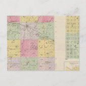 Mitchell County, Cawker City, Simpson, Kansas Briefkaart (Voorkant)