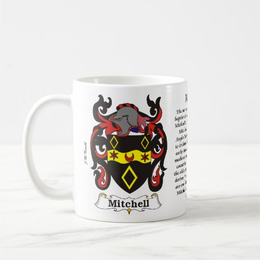 Mitchell Family Coat of Arms a mok (Links)