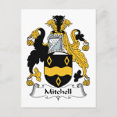 Mitchell Family Crest Briefkaart (Voorkant)