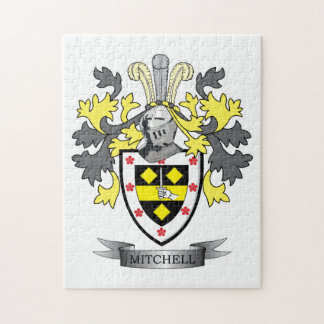 Mitchell Family Crest Coat of Arms Legpuzzel