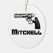 Mitchell. Keramisch Ornament (Links)