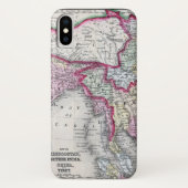 Mitchell Map | India, Tibet, China en SE-Azië Case-Mate iPhone Case (Achterkant)
