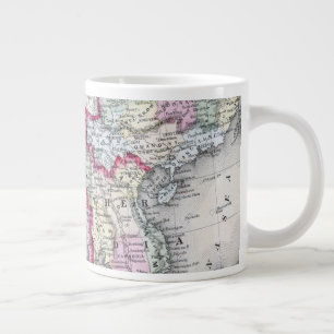 Mitchell Map India, Tibet, China en SE-Azië Grote Koffiekop