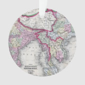 Mitchell Map | India, Tibet, China en SE-Azië Ornament (voorkant)