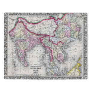 Mitchell Map   India, Tibet, China en SE-Azië Puzzel