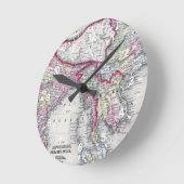 Mitchell Map | India, Tibet, China en SE-Azië Ronde Klok (Hoek)