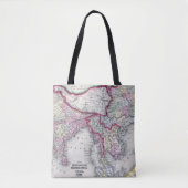 Mitchell Map | India, Tibet, China en SE-Azië Tote Bag (Voorkant)