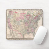 Mitchell Map of the United States (1866) Muismat (Met muis)