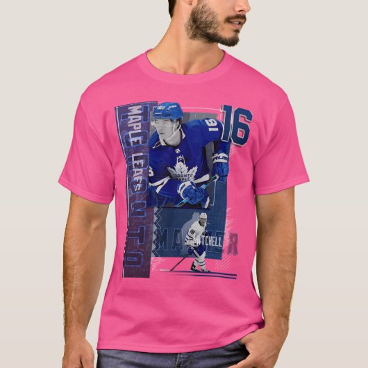 Mitchell Marner Paper Poster Versie 2 T-shirt (Voorkant)