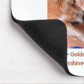 Mitchell Mousepad - SunshineGolden Retriever Muismat (Hoek)