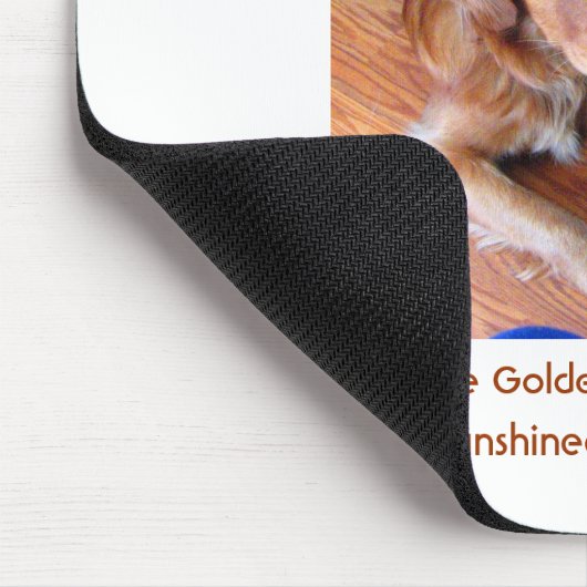 Mitchell Mousepad - SunshineGolden Retriever Muismat (Hoek)