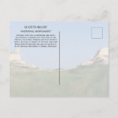 Mitchell Pass, Scotts Bluff National Monument (NE) Briefkaart (Achterkant)