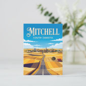 Mitchell (South Dakota) Briefkaart (Staand voorkant)